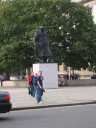 Churchill Statue